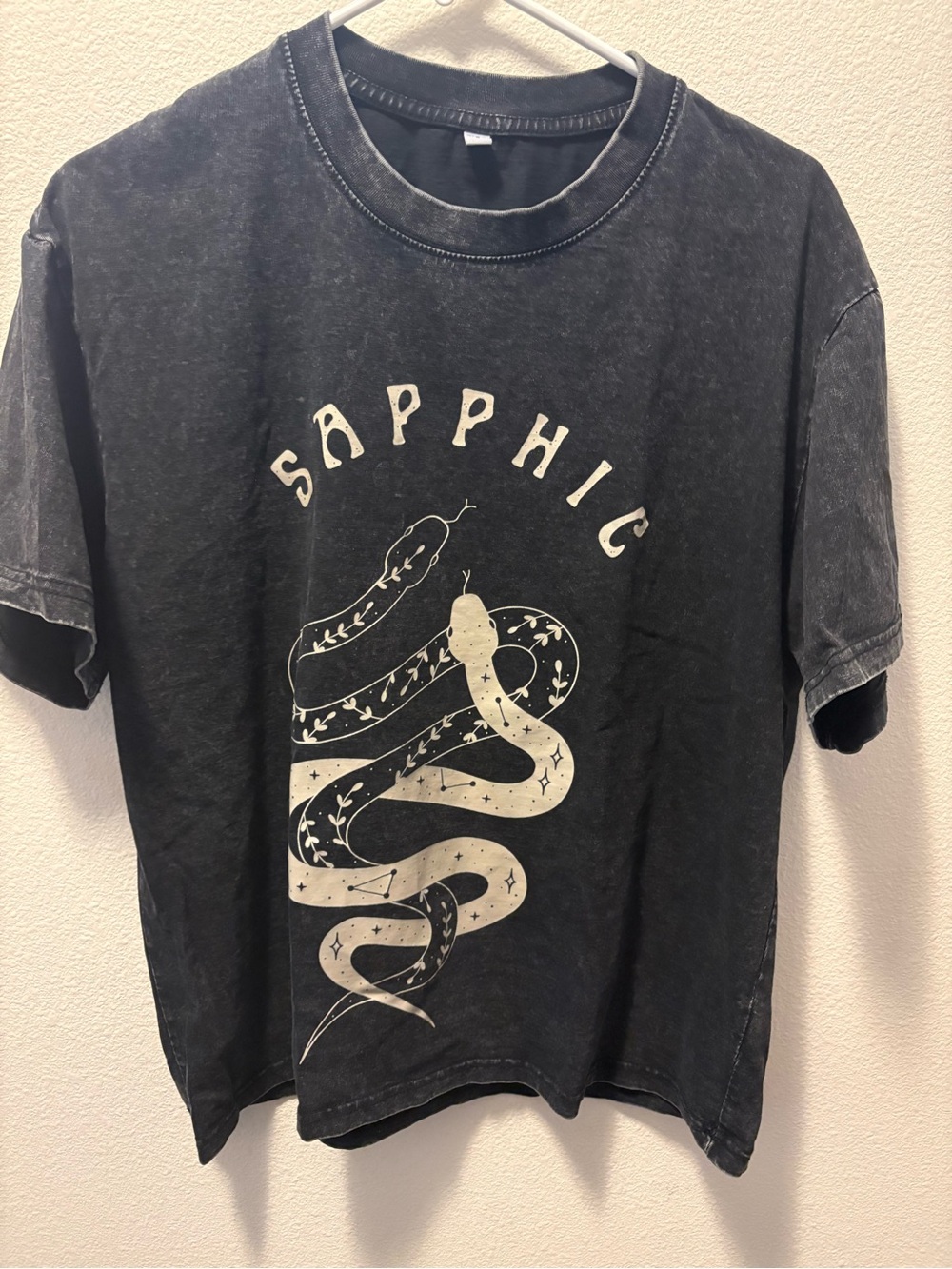 Black Snake women’s Graphic Tee - Sapphic Gay Lesbian